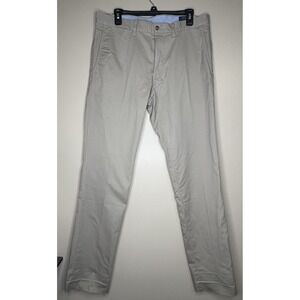 Polo Ralph Lauren Khaki Pants‎ Men Actual 34x32 Beige Chino Straight Altered